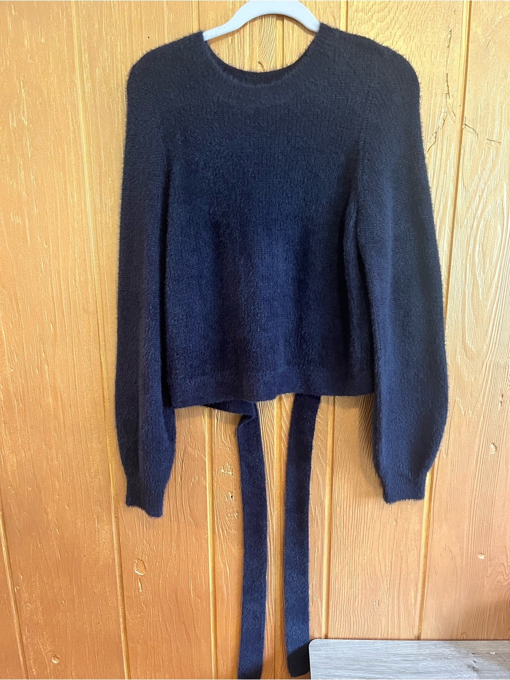 American Eagle Backless Bow Sweater